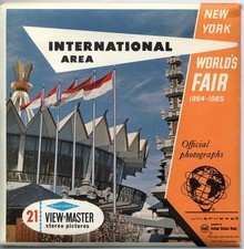 1964-1965 NY New York World's Fair International Area View-Master A-673 Exc Cond