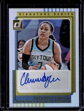 2025 Panini Donruss WNBA Chennedy Carter Signature Series Auto #SS-CC Sky
