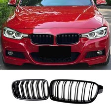 F30 Grille Front Kidney Color Grill Compatible with BMW 3 For 3er F30 2012-2018
