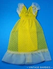 Vintage Barbie Doll Best Buy #7211 Yellow Dress Near Mint ~ 1970's