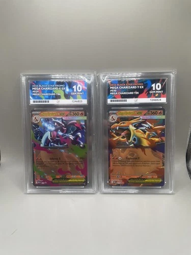 Ace 10 Mega Charizard X ex 029 Ace 10 Mega Charizard Y ex 030 Sequential Pokémon