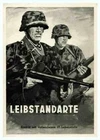 WW2 German Third Reich Elite Leibstandarte w Camo Propaganda Military Poster
