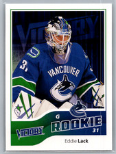 2011-12 Upper Deck Victory Eddie Lack #308  RC Canucks