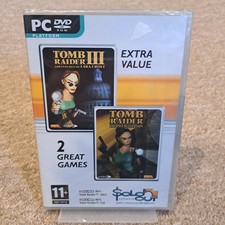 Image of Tomb Raider III & The Last Revelation PC DVD-ROM Video Game Action Adventure NEW