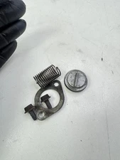 1999 Suzuki RM250 Power Valve Adjuster Spring Cover bracket