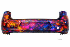 Stoßstange Hinten PDC für VW Golf VII 7 2012-17 lackiert in Wunschfarbe