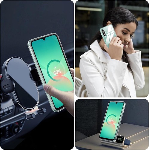 Clear Case For Samsung Galaxy A17 A06 A26 A36 A56 A16 Gel Shockproof Phone Cover - Picture 12 of 12