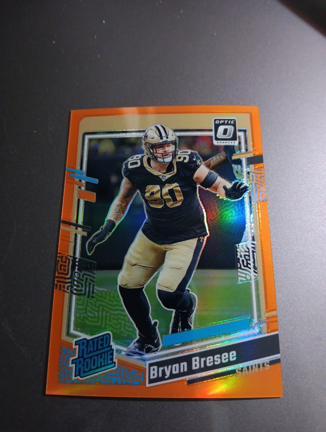 Bryan Bresee Panini Donruss Optic #276 Orange