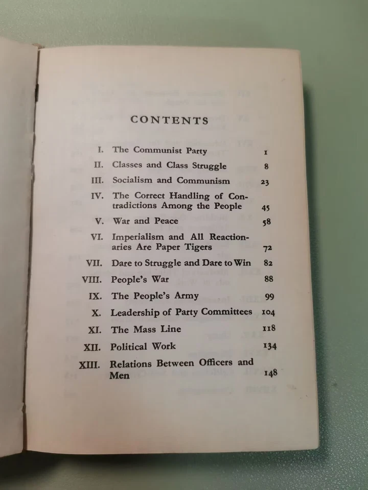 Full Edition Quotations from Chairman Mao Tse-Tung Little Red Old Book English15 - Image 4 of 4