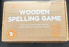Montessori Generation Wooden Spelling Game, Letters, Ages 3-5