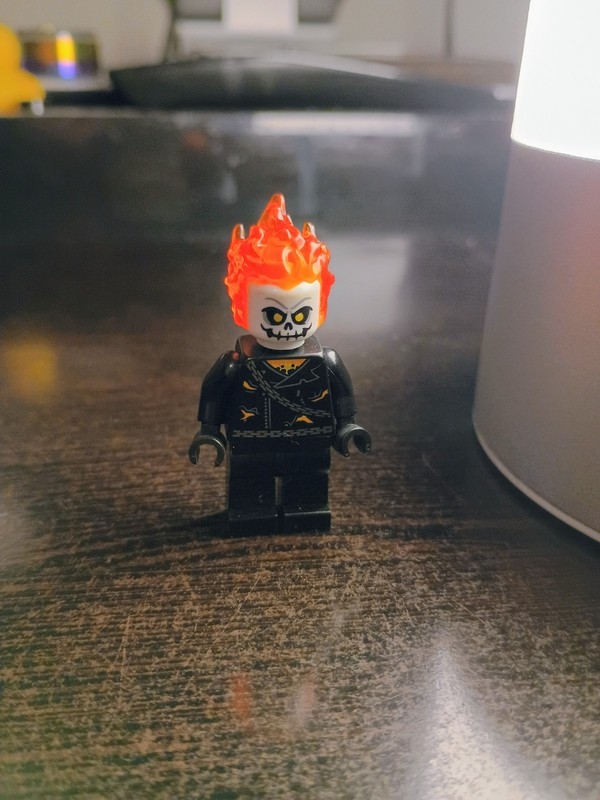 Lego Ghost Rider (Johnny Blaze) Minifigure 2016 sh267 76058