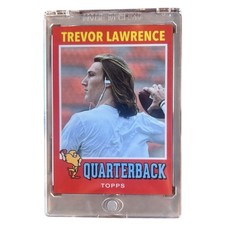 2021 TOPPS #12 TREVOR LAWRENCE RC 1971 TOPPS JAGUARS #1 PICK ROOKIE CARD!. rookie card picture