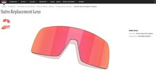 Oakley Sutro Replacement Lens Prizm Snow Torch Iridium AOO9406LS with Pouch