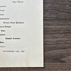 Great White Fleet S.S. Abangarez Dinner Menu Card, Dec 15 1930 — photo 7