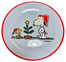 2017 Peanuts Worldwide LLC 9" Collector Plate Snoopy & Woodstock ~Maud Borup 3C