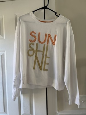 Remi James NYC Sun Shine Sweatshirt Women s Size XL EC2
