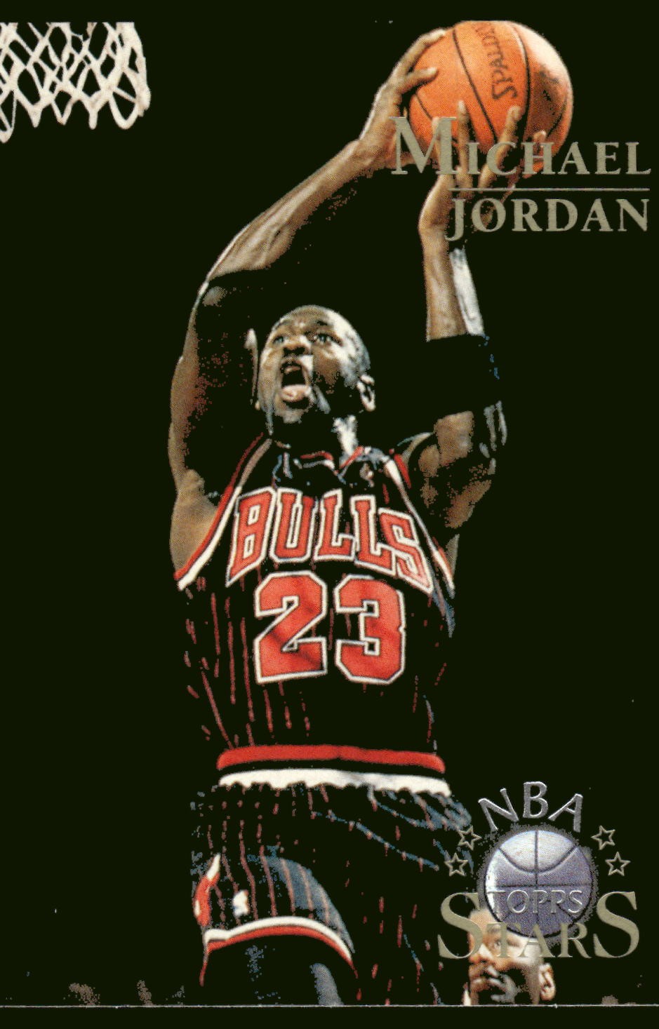 1996-97 Topps Stars #24 Michael Jordan Members Only HOF NBA Basketball