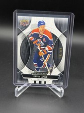 2024-25 Upper Deck Engrained Icons Kevin Lowe Oilers #26 Ebony /199 NHL