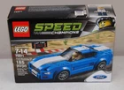 New! Sealed! Mint! Vtg LEGO "Speed Champions Ford Mustang GT" #75871 /185 Pieces