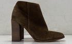 Ivanka Trump Brown Suede Pointed Toe Block Heel Ankle Boots Women's Size 5M — photo 4
