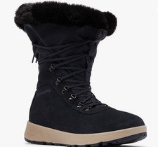 Columbia Slopeside Village Omni-Heat Hi Extreme Midnight Black Boots Size 7 US