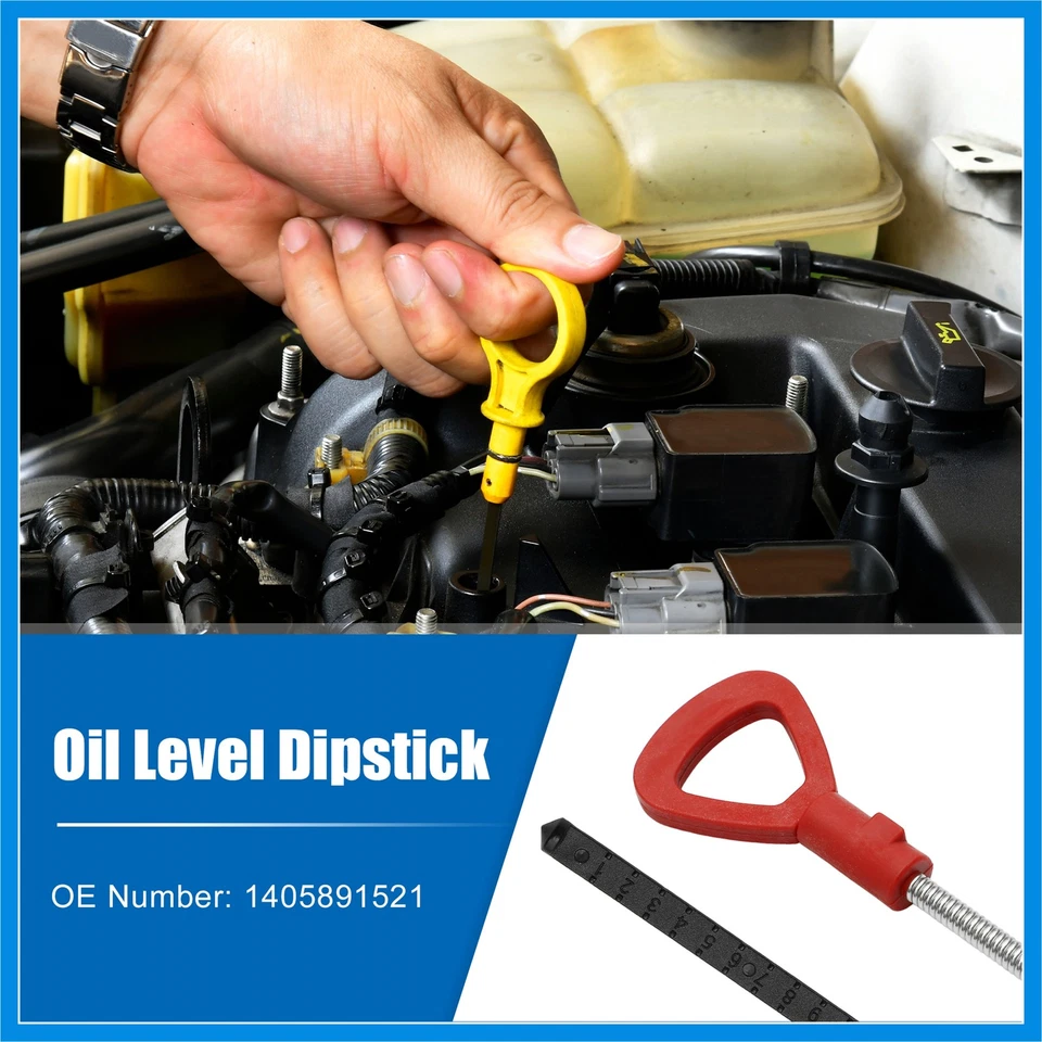 1 Pcs Engine Oil Fluid Level Dipstick for Dodge Sprinter 3500 No.1405891521 New - Image 3 of 4