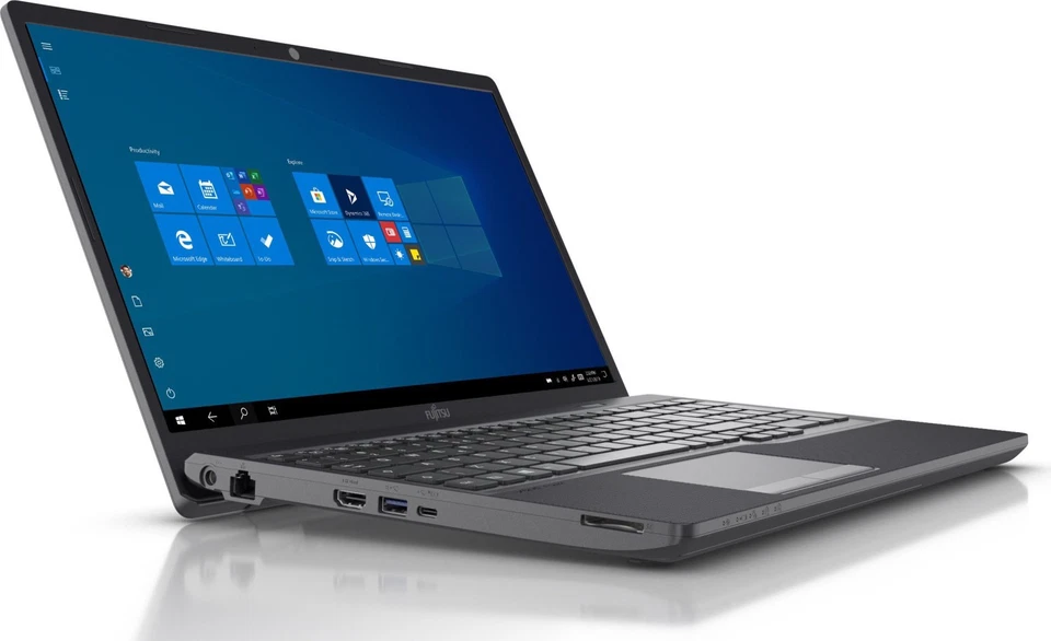 Fujitsu Lifebook 15,6" | 16 GB RAM | 512 GB SSD | Windows 11 Pro | MS Office - Bild 2 von 4