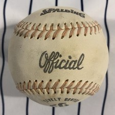 Vintage Spalding Official Baseball Ball USA Made Sewn In Haiti