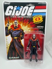 Super7 G.I. Joe ReAction  Arctic Destro O-Ring 3.75  Figure Free Shipping
