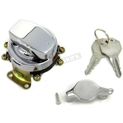 V-Twin Manufacturing Flat Key Ignition Switch w/6 Posts - 32-0419