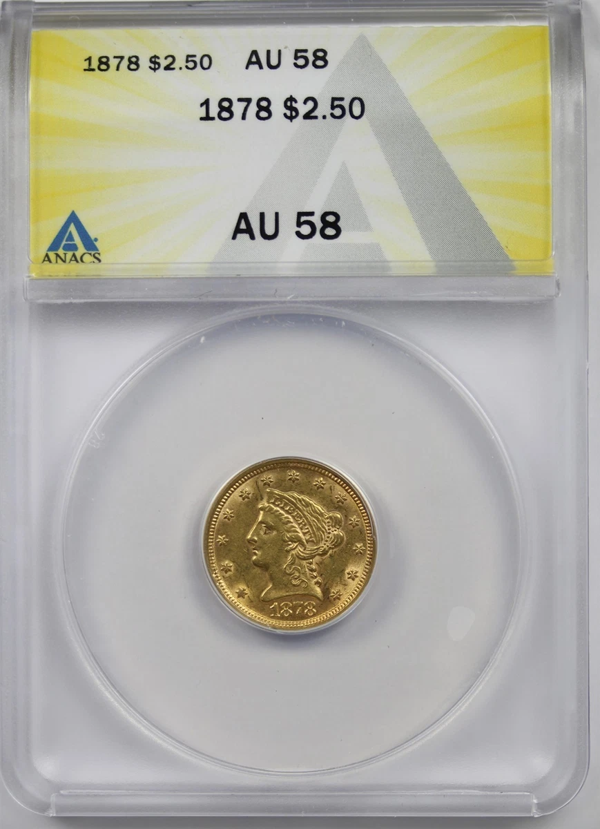 1878 Year Quarter Eagle $2.50 US Gold Coins (Pre - 1933) | Updated