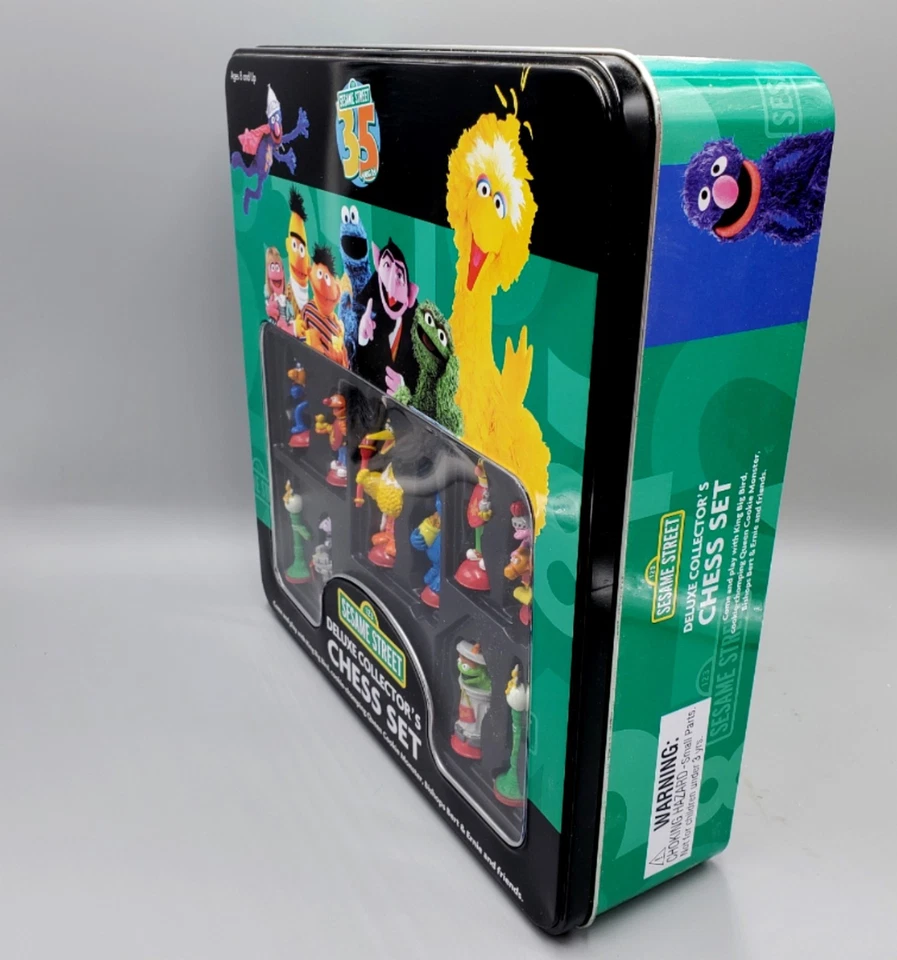 Vintage 35th Anniversary Sesame Street Chess Set - Image 3 of 4
