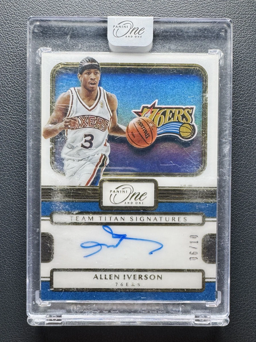 Allen Iverson Basketball Serial Numbered Sports Trading Cards