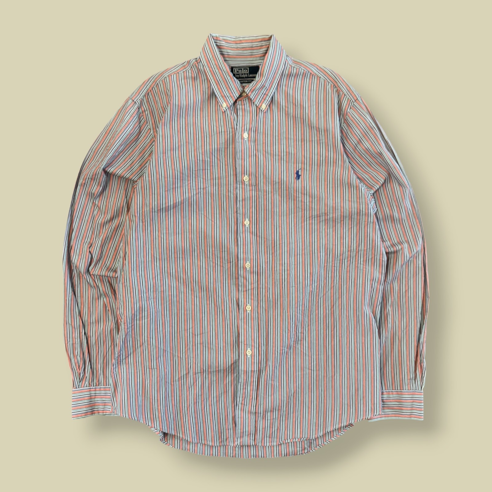 Camicia Vintage A Righe Polo Ralph Lauren SIZE XL - Modern