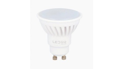 LED line PRIME żarówka LED GU10 10W 2700K ciepła 1400lm CERAMICZNA 5 lat gwar.