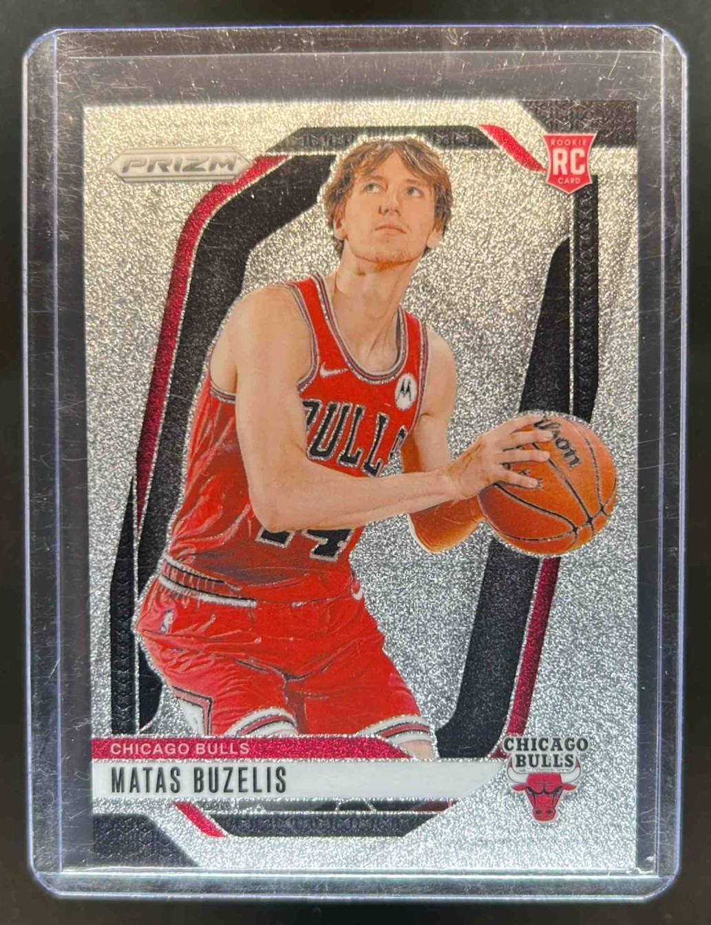 2024-25 Prizm Matas Buzelis RC Glitter Rookie #252 Bulls