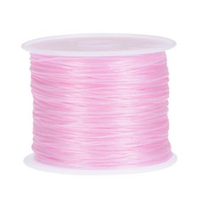 Elastic Cord DIY Making Stretchy String Thread Rope Craft Wire, Pink