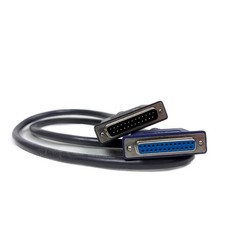 Iomega Zip Drive External Parallel DB25 Data Cable Cord 25 Pin Male 2 Female OEM