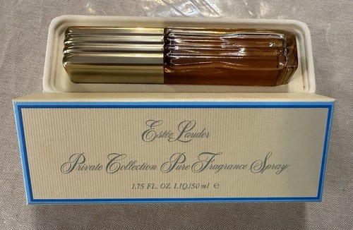 Estee Lauder Private Collection Pure Fragrance Spray Perfume Vintage 1.75 oz