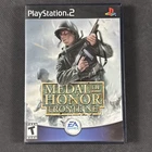 Medal of Honor Frontline Sony PlayStation 2 PS2 Complete CIB Tested