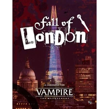Vampire The Masquerade: Fall of London Chronicle Hardback NEW by Modiphius