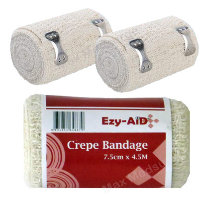 Ezy-Aid Premium Kreppverband, 7,5 cm x 4,5 m - CE-Kennzeichnung