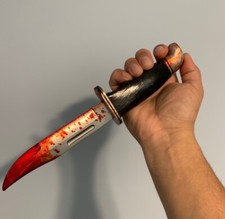 Scream Ghostface knife Bloody Medium size Version Steel knife prop