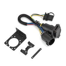 7 Way Trailer 4 Pin Flat Connector Plug For Nissan Frontier/Pathfinder/TITAN, XD