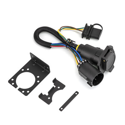 【ADRER】7way cote 7 Way Trailer 4 Pin Flat Connector Plug For Nissan Frontier