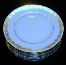 Vintage Wedgwood "Whitehall" Bone China (White Rim) #W4001 Dinnerware