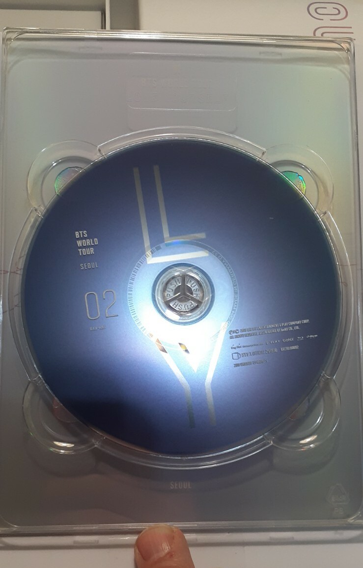 BTS Love Yourself In Seoul Blu-Ray BTS World Tour No