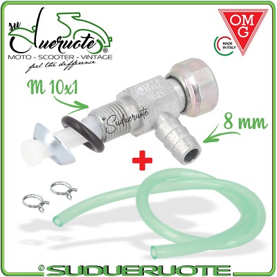 Benzinhahn Serbatoio für Ciclomotori Benassi Motorini Agrar mit Filter