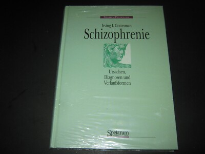 Irving I. Gottesmann. Schizophrenie, Ursachen - Diagnosen - Verlauf, NEU, OVP