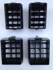 1978-88 Chevrolet Monte Carlo El Camino Malibu Dash Center Vent Black Set Of 4